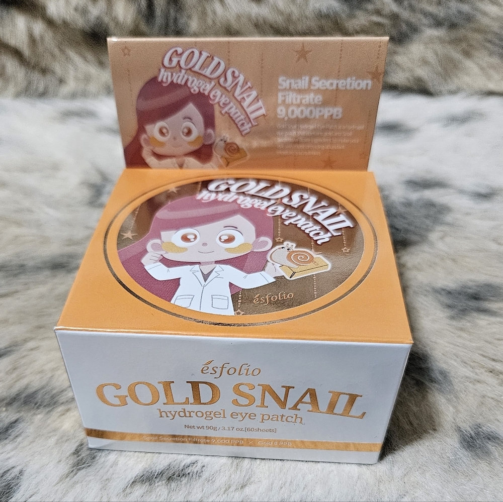 Gold snail hidrogel eye patch